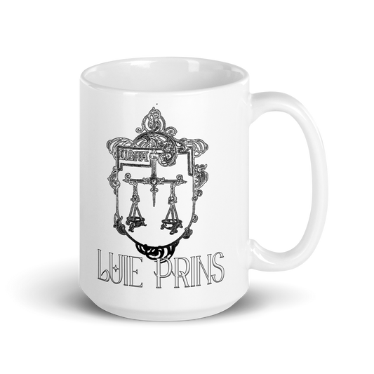 Taza blanca Libra