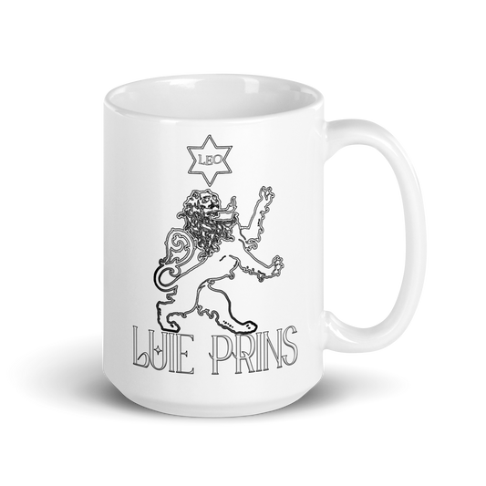 Taza blanca Leo